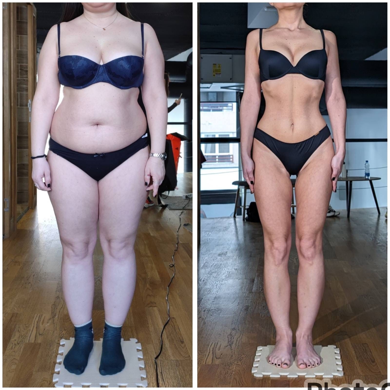Ljubica — pre i posle transformacije